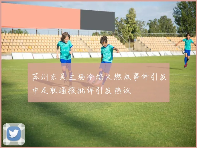 苏州东吴主场冷焰火燃放事件引发中足联通报批评引发热议